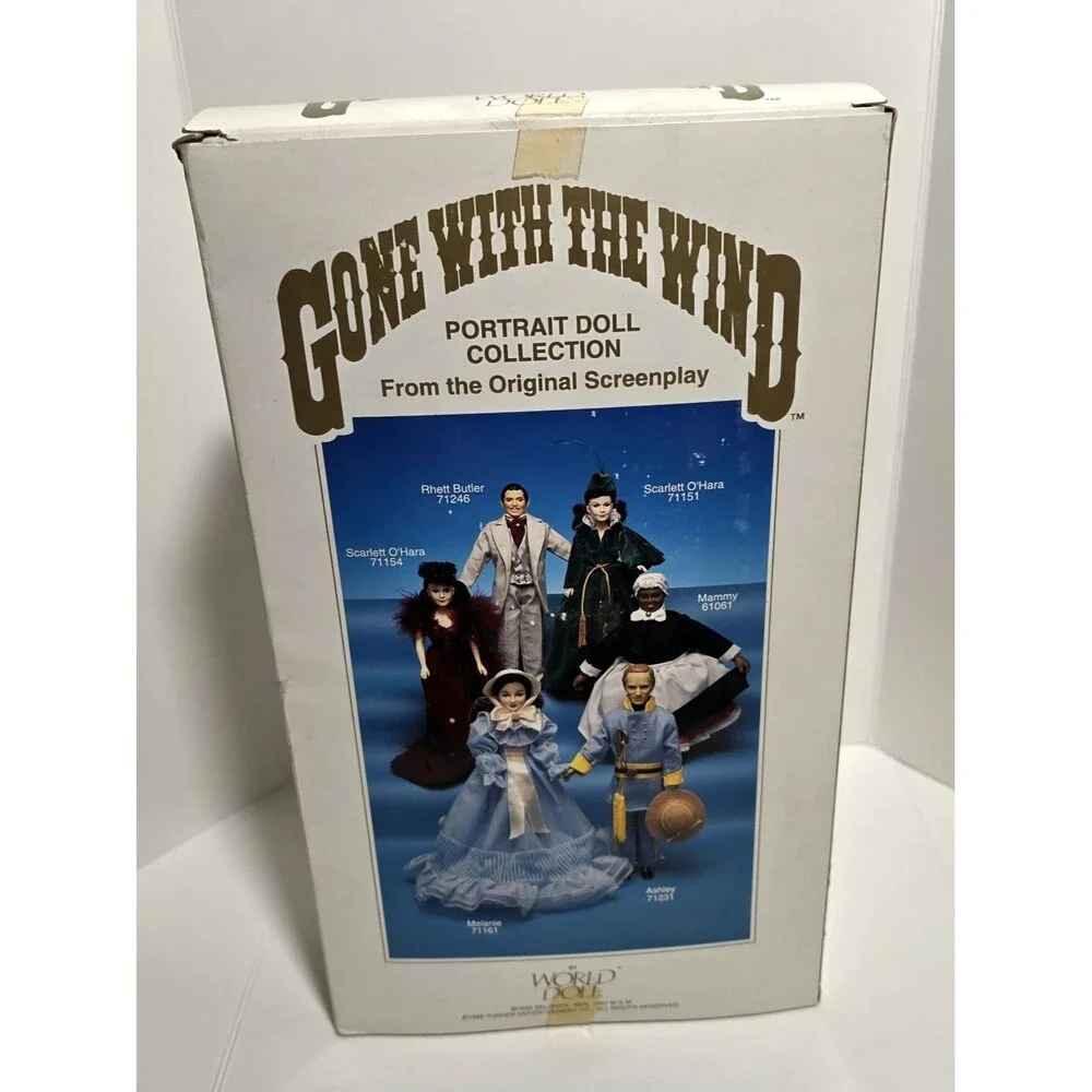 Gone With the Wind Melanie Doll Limited Ed. w/ Display Base & Stand.Vintage 1989